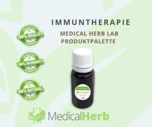 Immunsystem stärken: entzündungshemmende Immuntherapie, Immuntherapie gegen Bluthochdruck, Immuntherapie Steigert Energie, Immuntherapie hilft gegen Müdigkeit. Medical Herb Lab